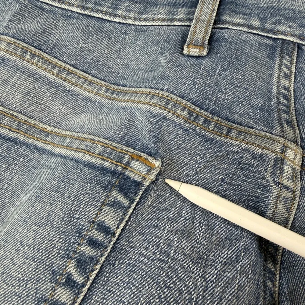 Gap Straight Fit Jeans Mens 38x30 Blue Good Condition Medium Wash‎ Stretch